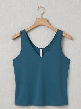 Athleta Teal V-Neck Tank – Size L